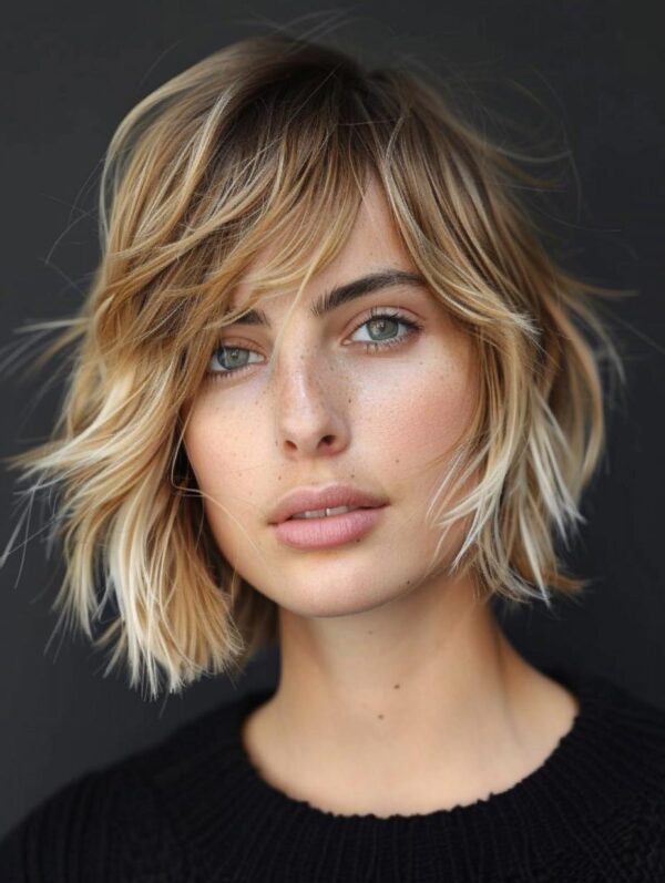 Get a Bold New Look with 28 Choppy Bob Haircuts to Add Texture and Volume
