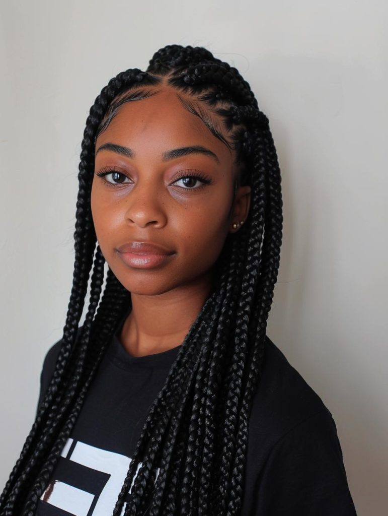 20 Stunning Box Braid Styles to Elevate Your Look Style US
