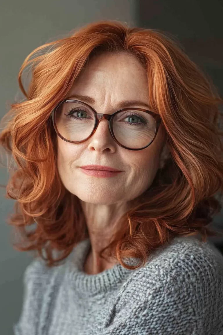 Stylish Hairstyles for Women Over 50 with Glasses to Explore This Year