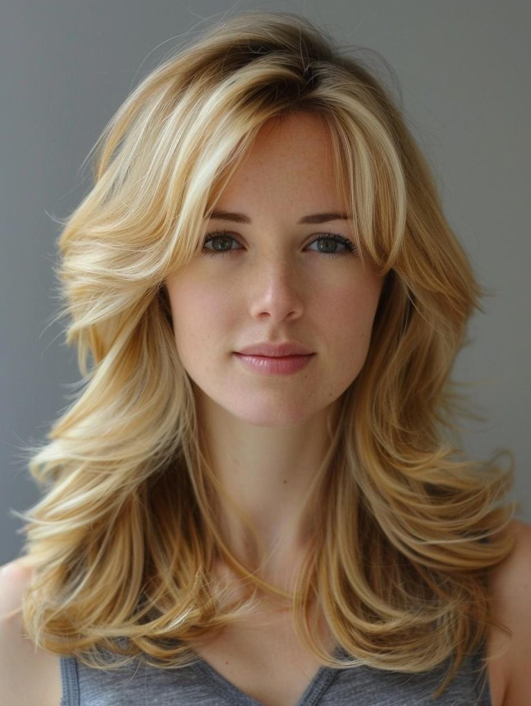 Top 24 Layered Haircuts You Need to Try for Medium-Length Hair”