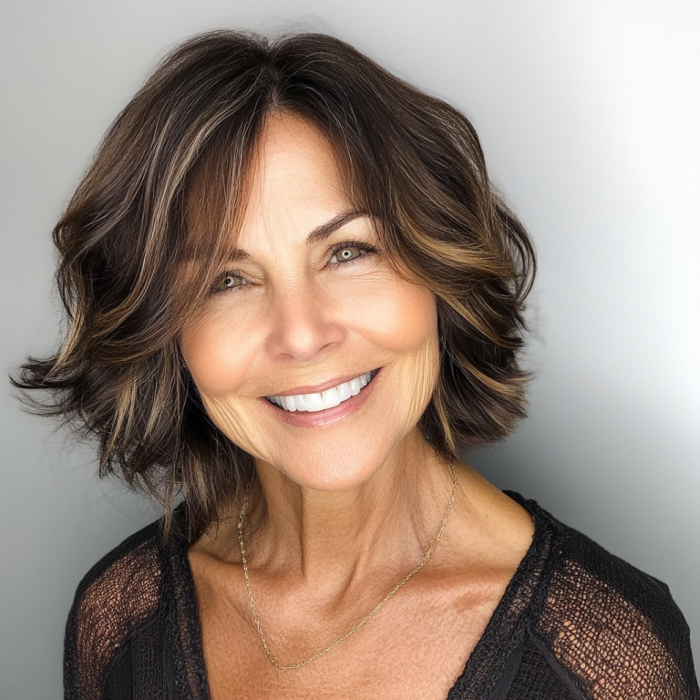 Timeless Looks for Women Over 60 with Luxurious Hair