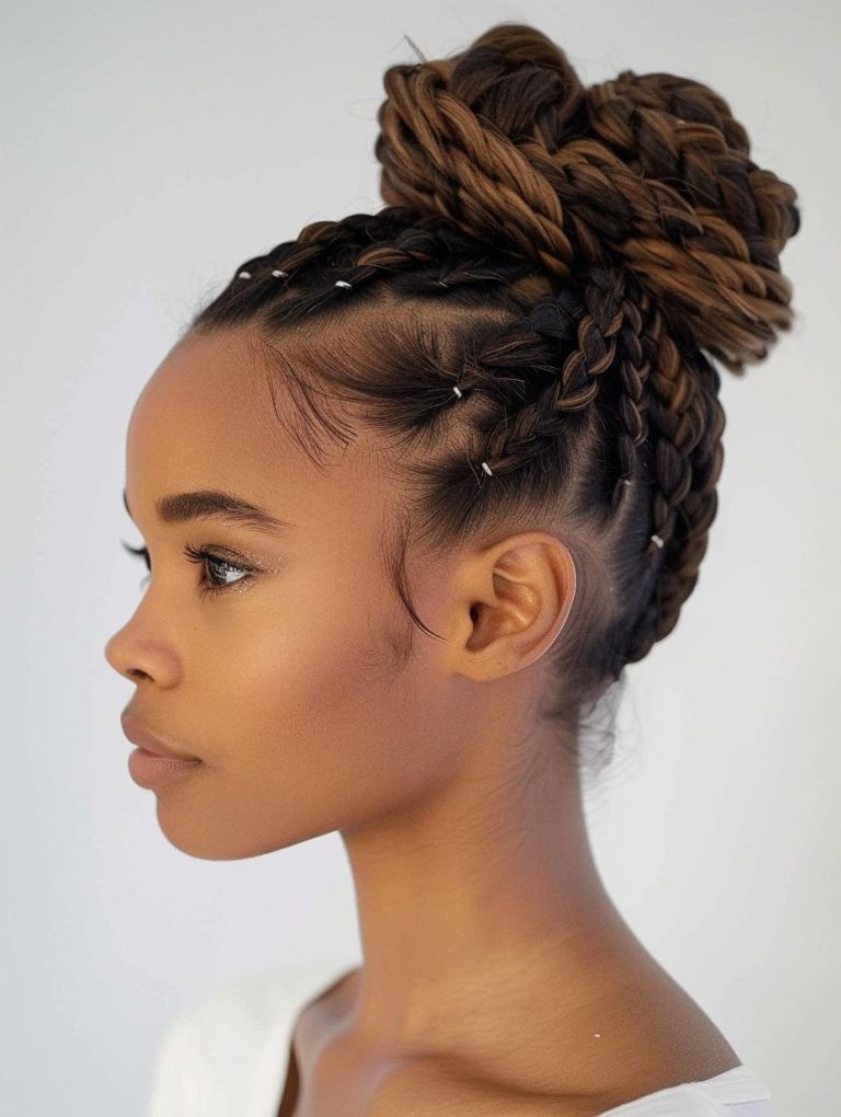 Elevate Your Look with These 20 Gorgeous Braided Bun Styles