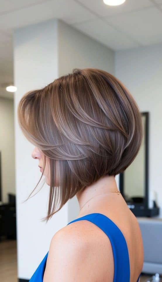 classic layered bob haircut