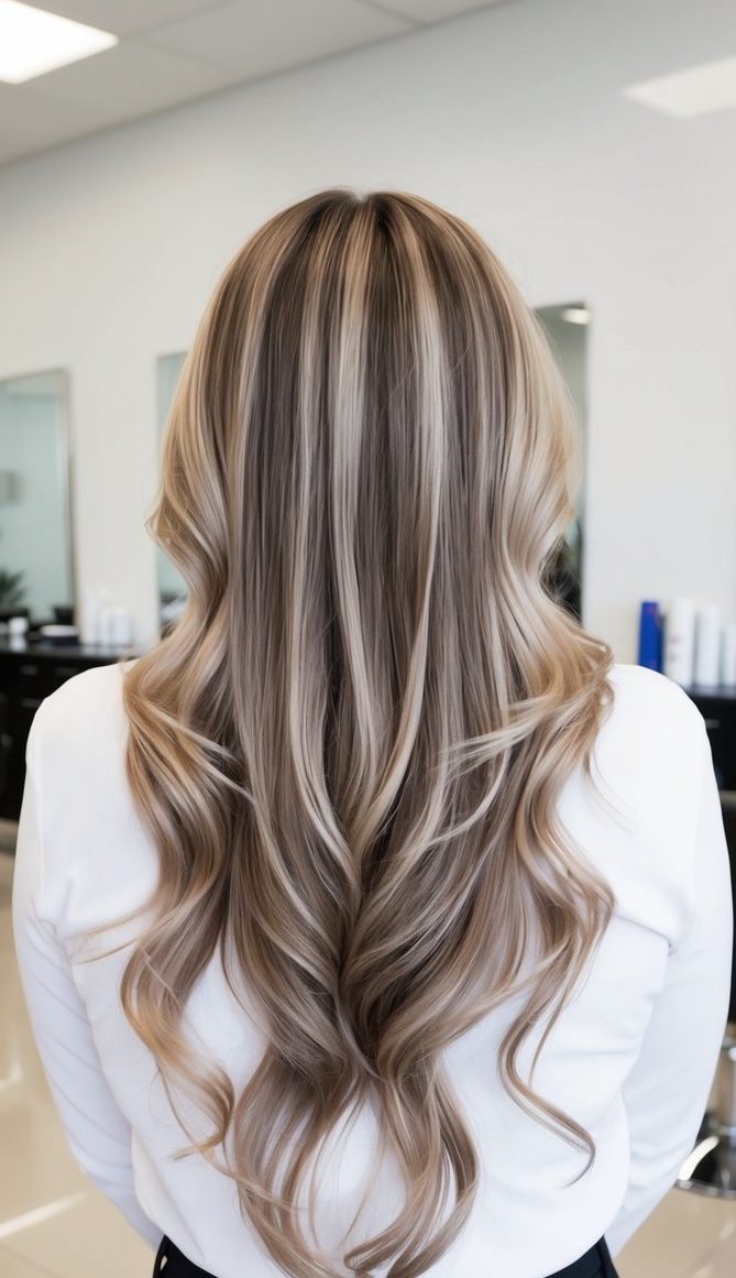 deep golden undertone dirty blonde hair