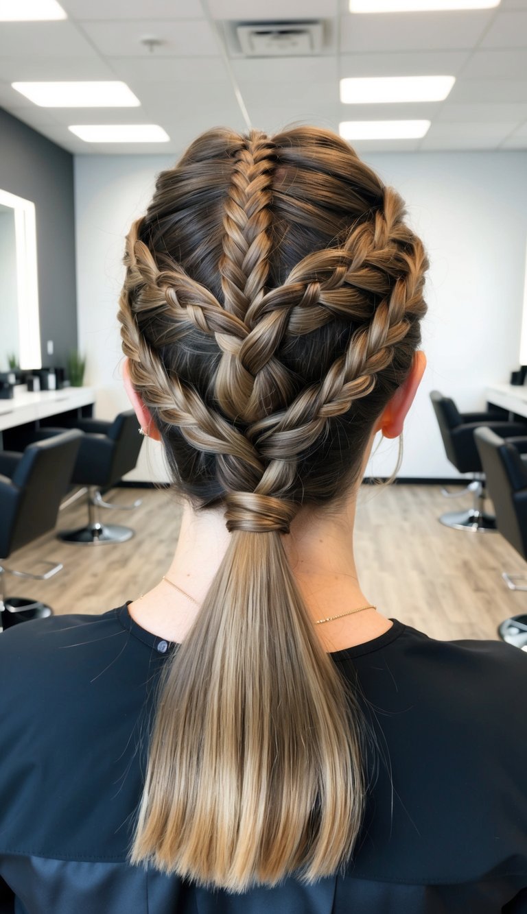 french braid crown cute hair romantic feminine halo elegant