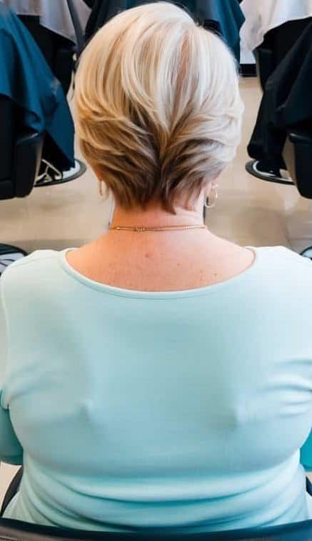 highlight accents haircuts women over 60 salon group stylish