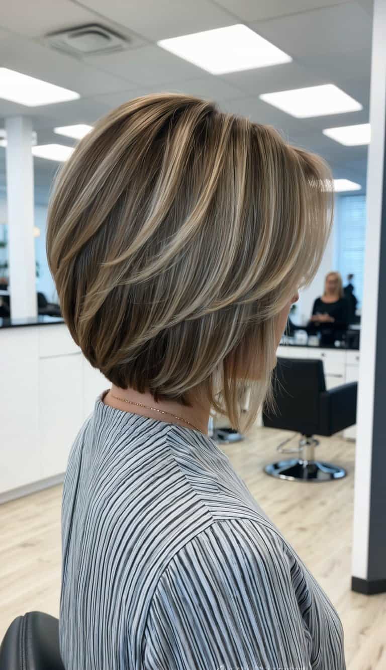 layered bob for thick hair haircut