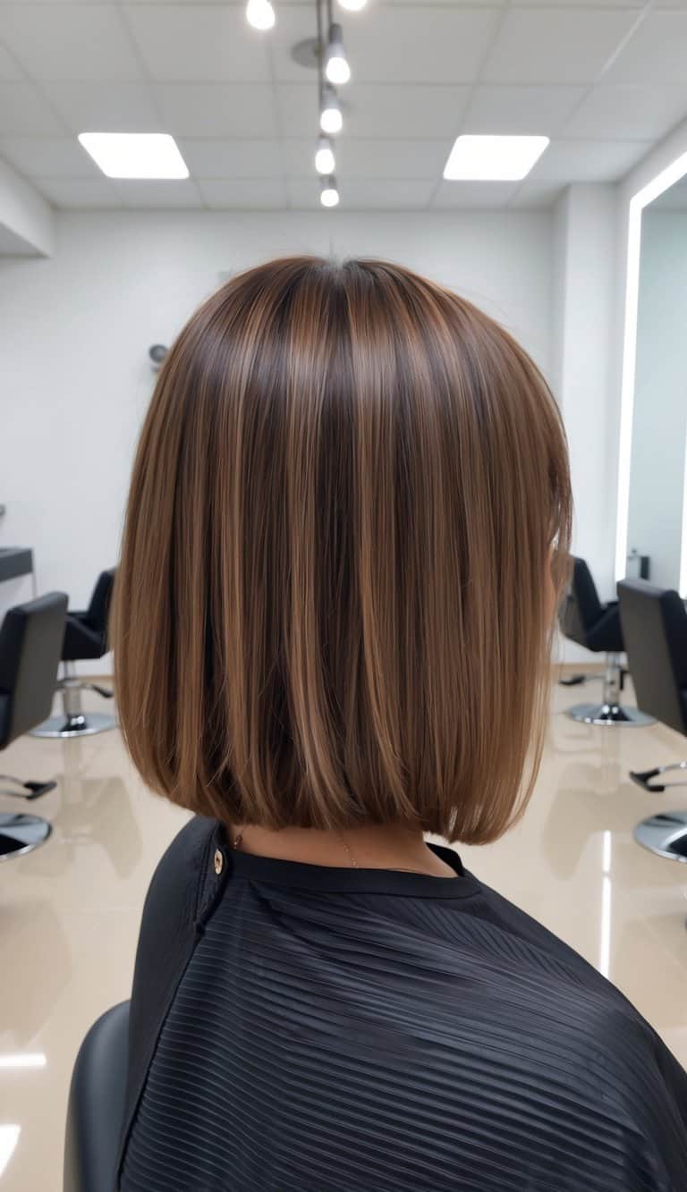 long bangs bob short hairstyle curtain fringe romantic