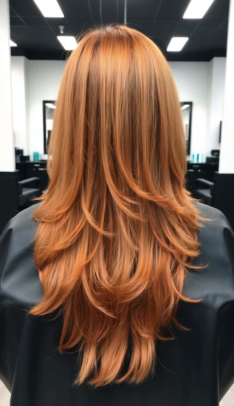 marmalade spice blend copper balayage warm orange sweet spiced
