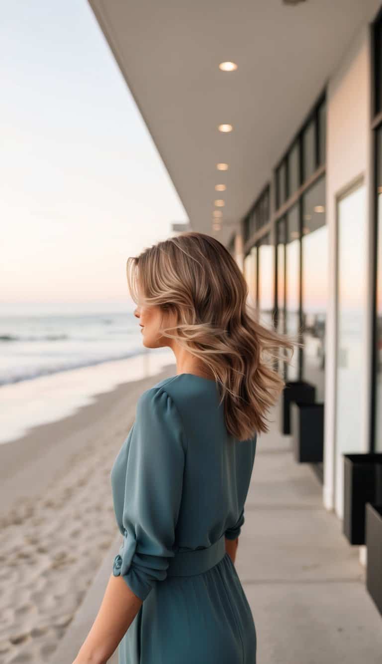 relaxed waves hairstyle