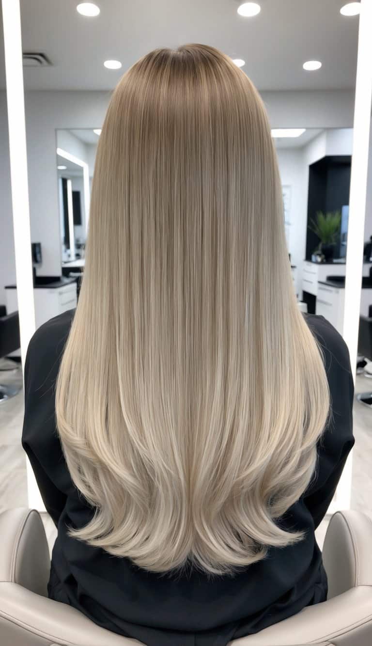 subtle ash blonde hair color natural cool understated elegant