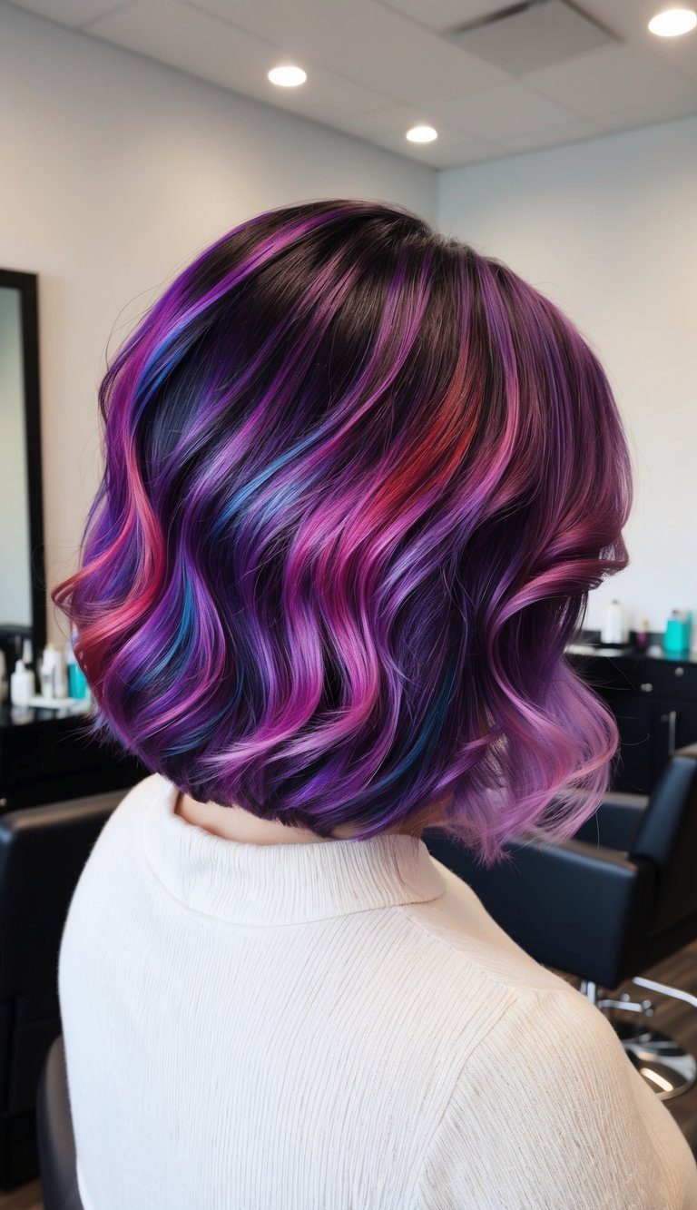 neon green dream bright hair color