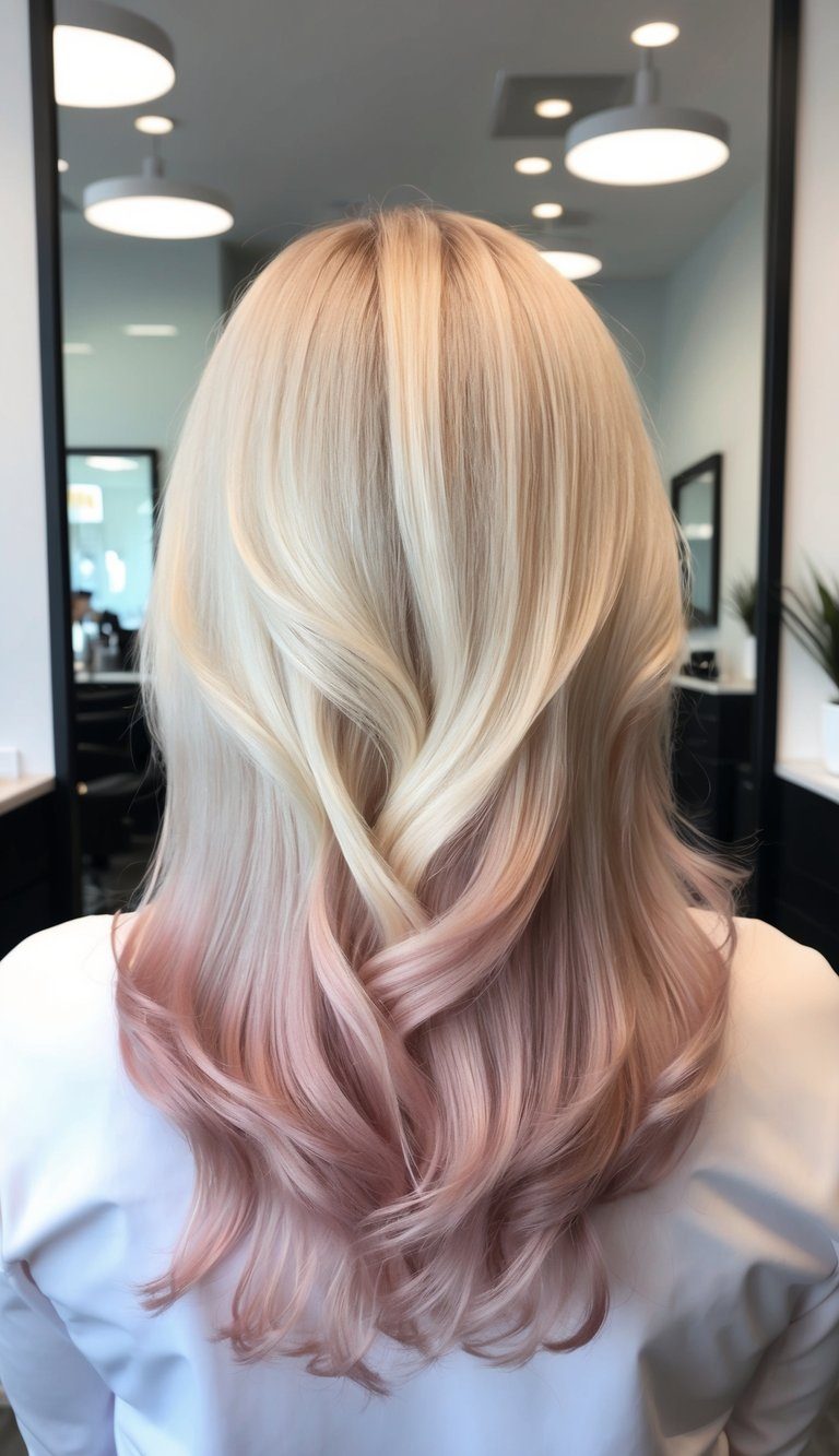 platinum blonde for fair skin
